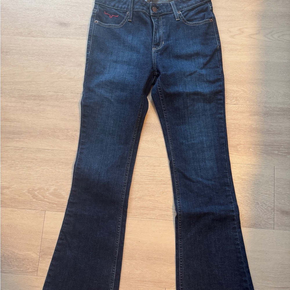 Kimes Ranch Women's Boot Cut Jeans - Dark Blue
